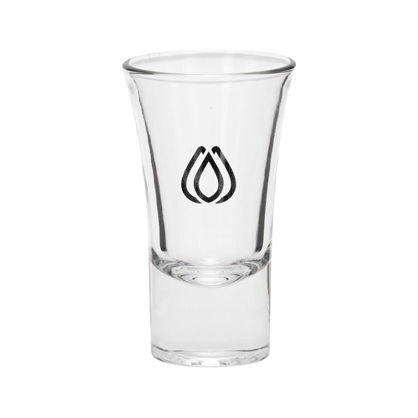 2 Oz. Bottom's Up Lord Shooter Etched Shot Glass  Imprinted with Logo (Q115022)