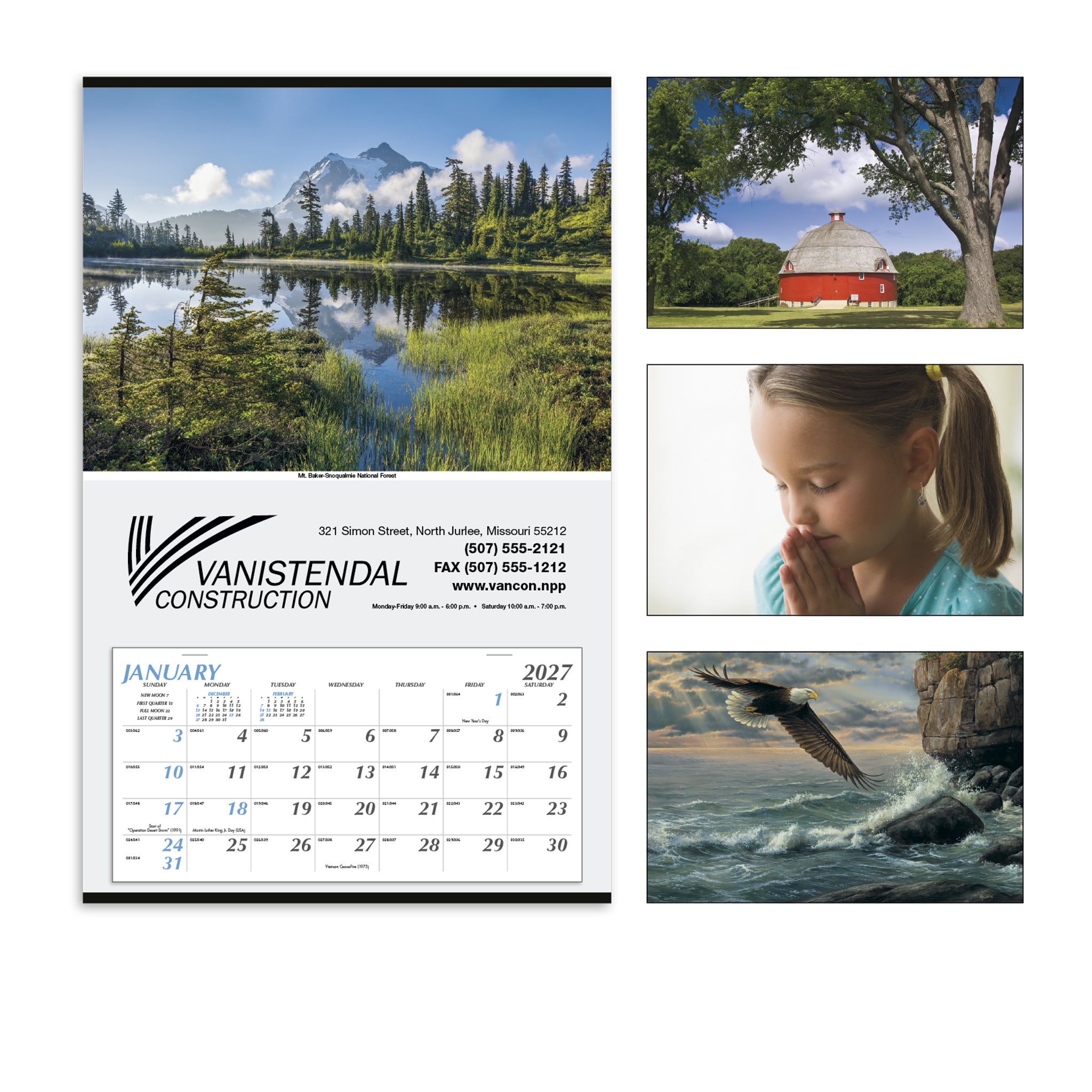 Large Hanger Calendar (Q115722)