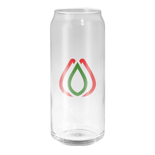 20 Oz. Tall Boy Glass (4CP)  Imprinted with Logo (Q116022)