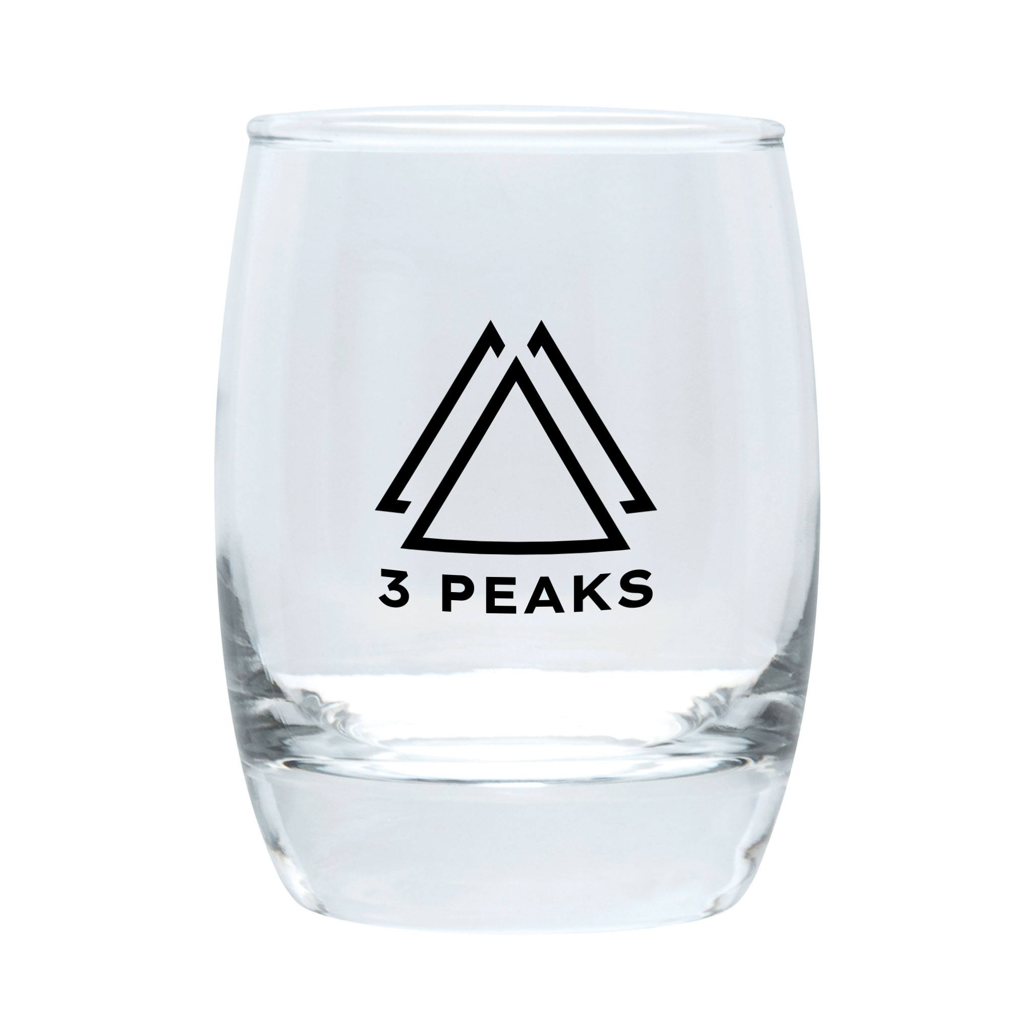 6 Oz. Full Color Whiskey Glass  Imprinted with Logo (Q116122)