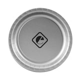 7 Inch White and Colored Paper Plates  Imprinted with Logo (Q117332)