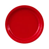 7 Inch White and Colored Paper Plates (Q117332)