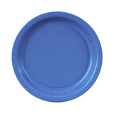 7 Inch White and Colored Paper Plates (Q117332)