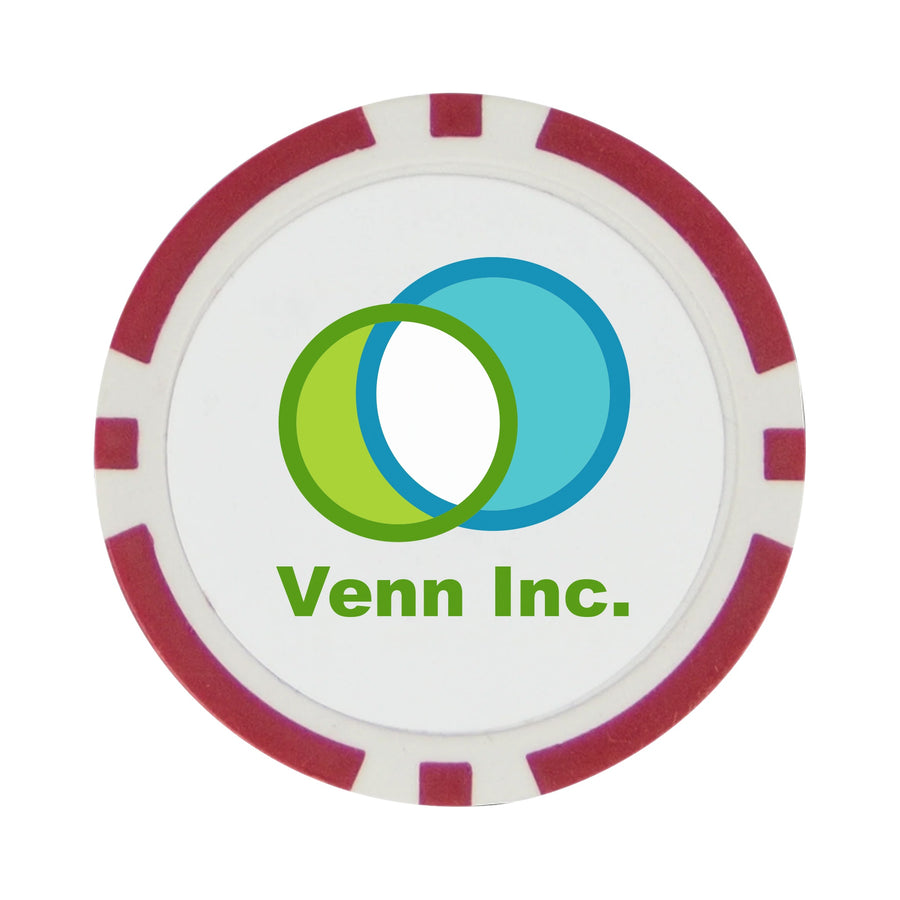 Poker Chip Ball Marker (Q119222)