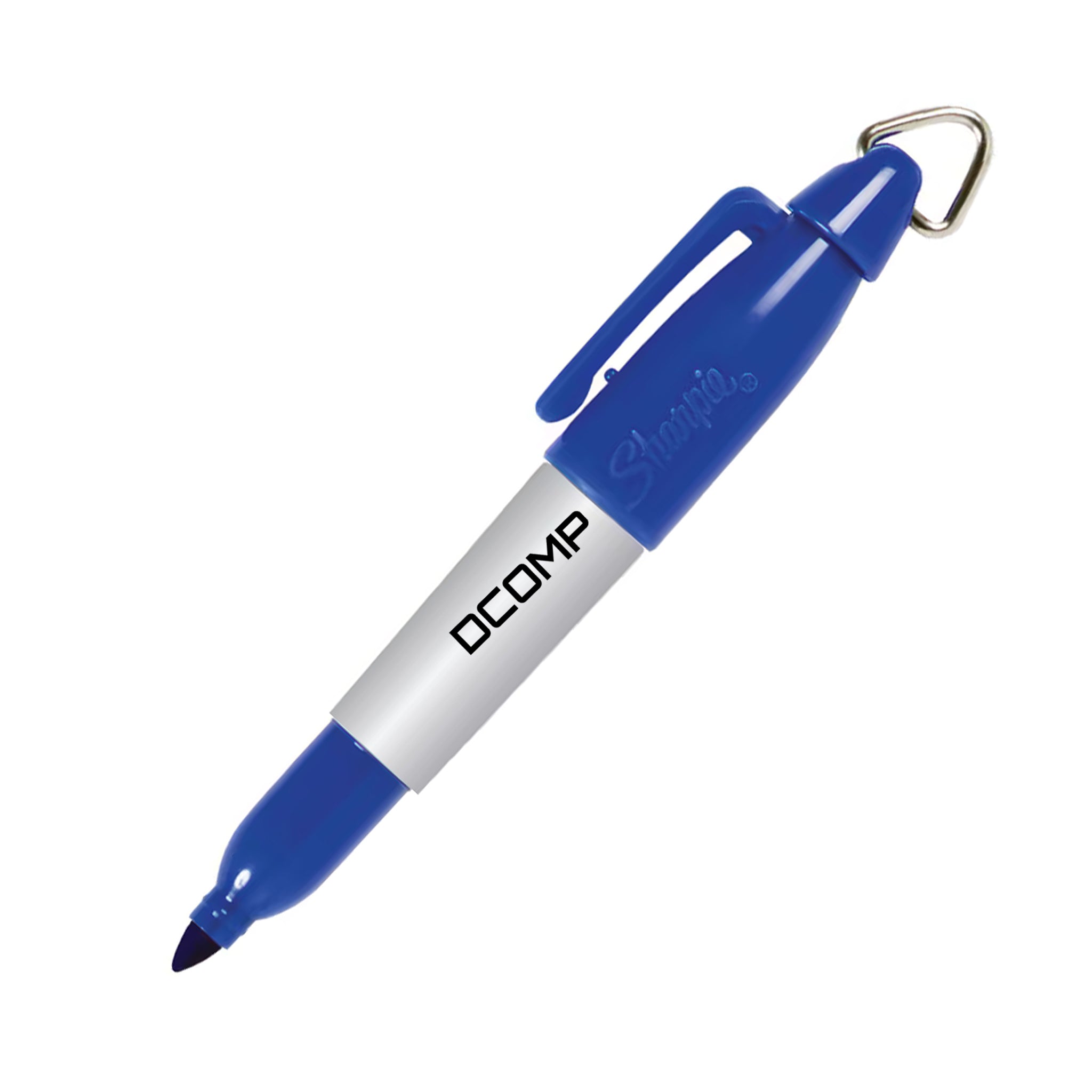 Sharpie® Mini - Royal Blue  Imprinted with Logo (Q119332)