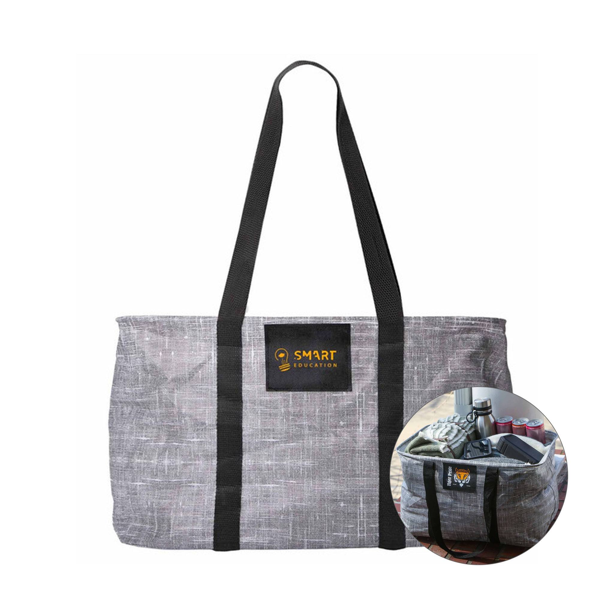 Bohemian Non-Woven Collapsible Tote (Q119422)
