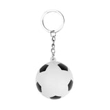 Soccer Ball Stress Reliever Keychain (Q123432)