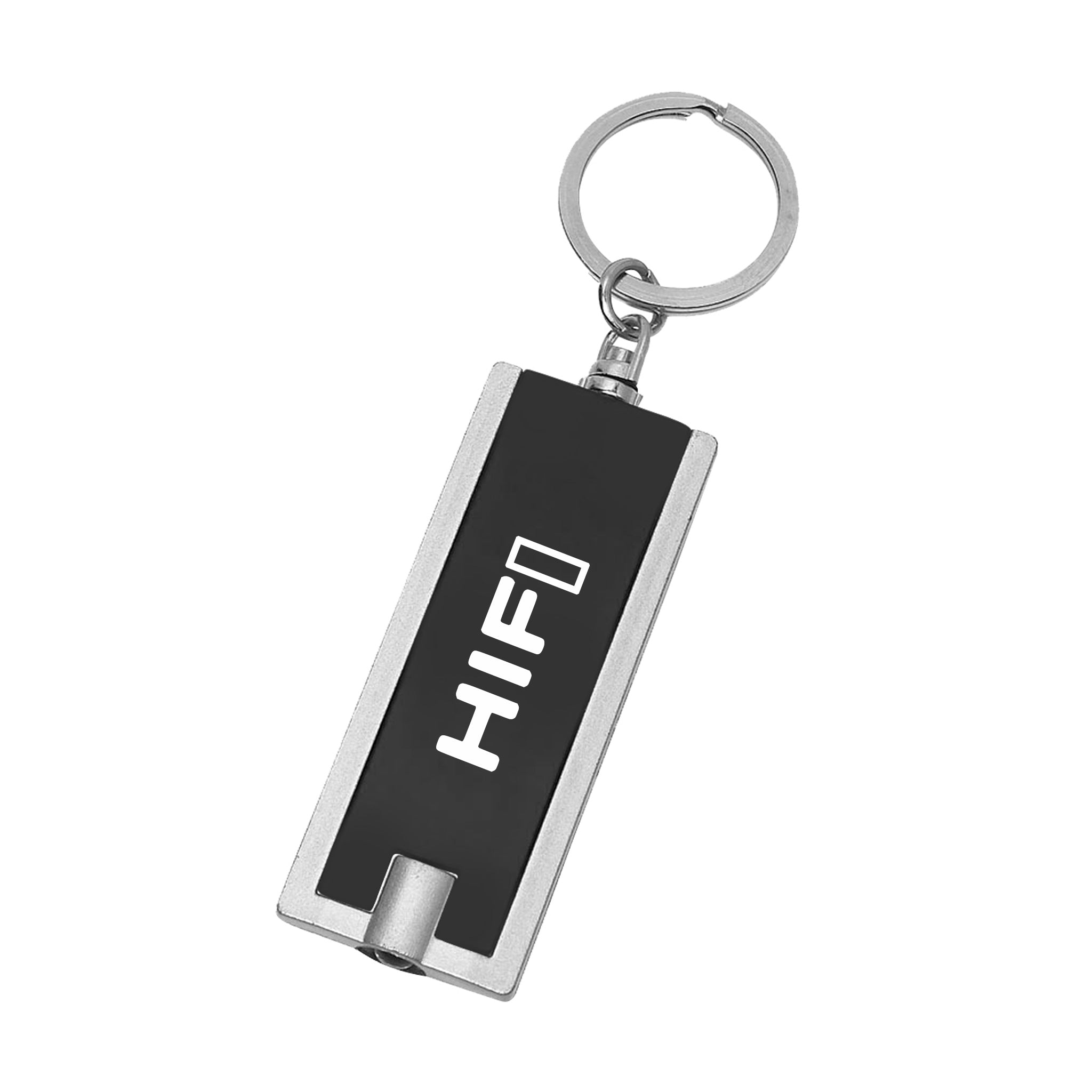 Rectangular Flashlight Key Chain  Imprinted with Logo (Q123965)