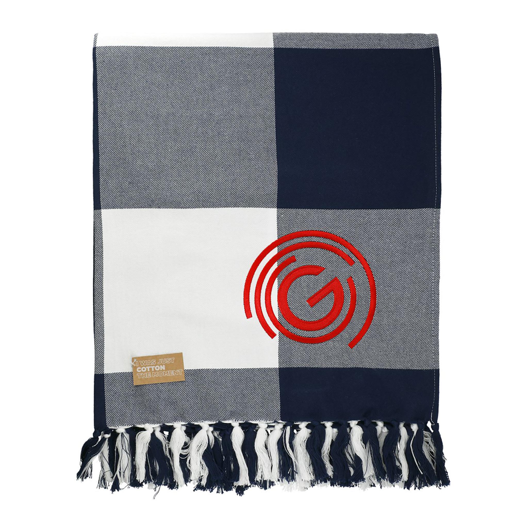 Field & Co. 100% Organic Cotton Check Throw Blank (Q124422)