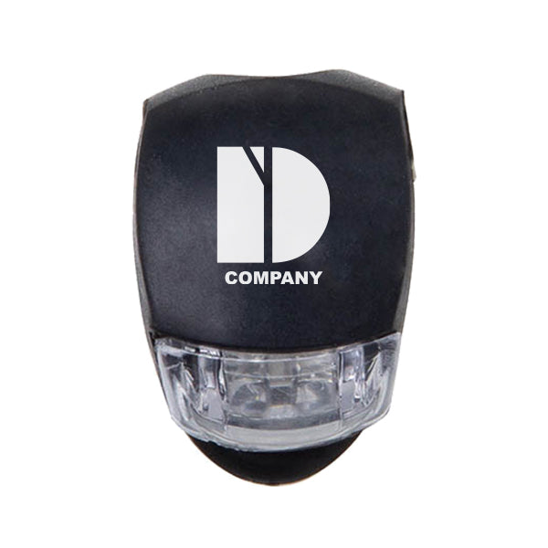 LED Silicone Bike Light  Imprinted with Logo (Q124922)