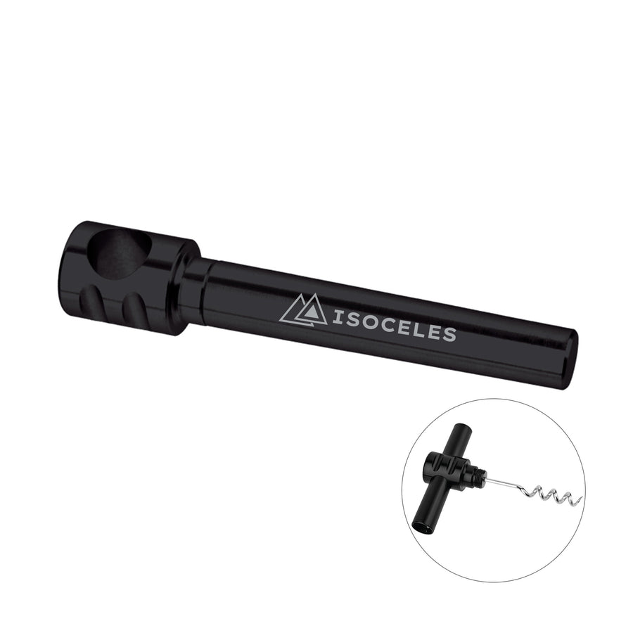 Anodized Aluminum Wine/Champagne Corkscrew Opener (Q127332)