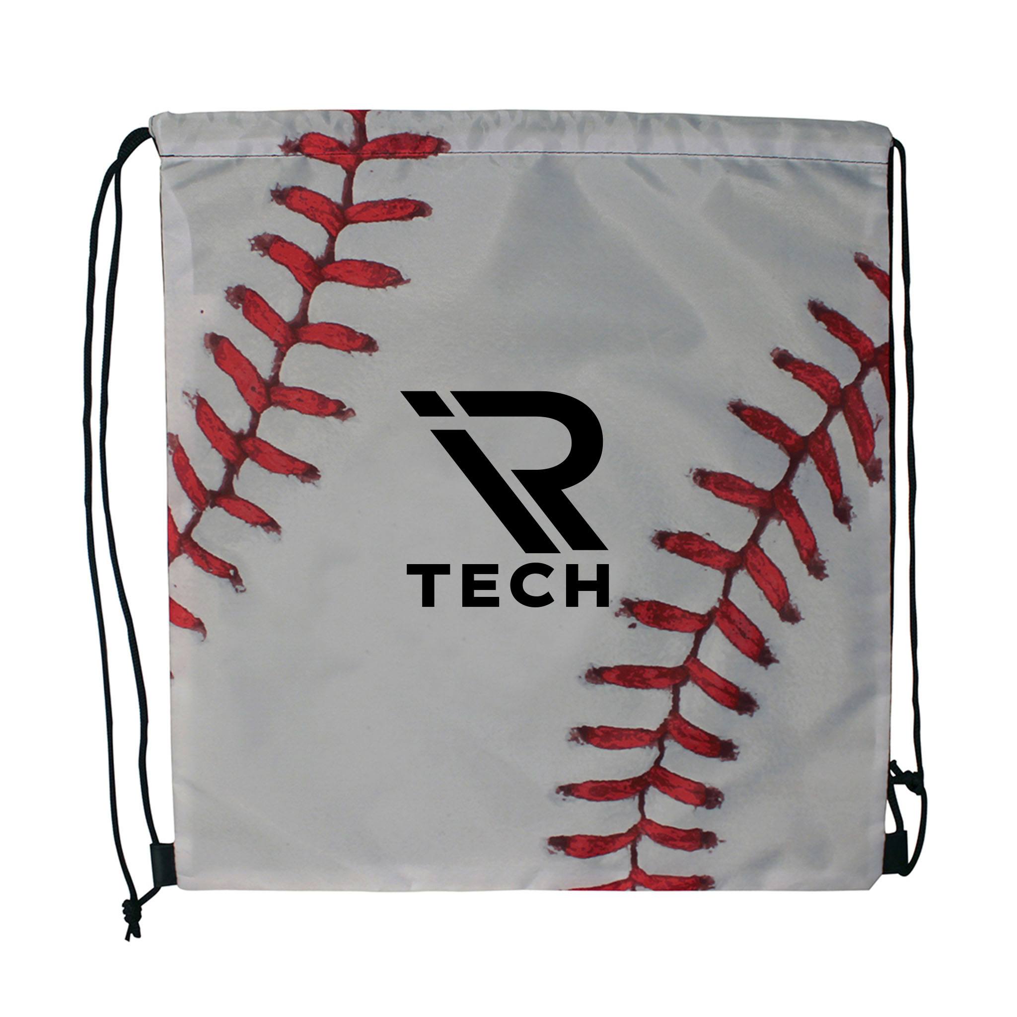 Sports Style Drawstring Backpack  Imprinted with Logo (Q127611)