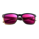 Dual Tone Wood Sunglasses With Polarized Or Mirror Lens (Q127822)