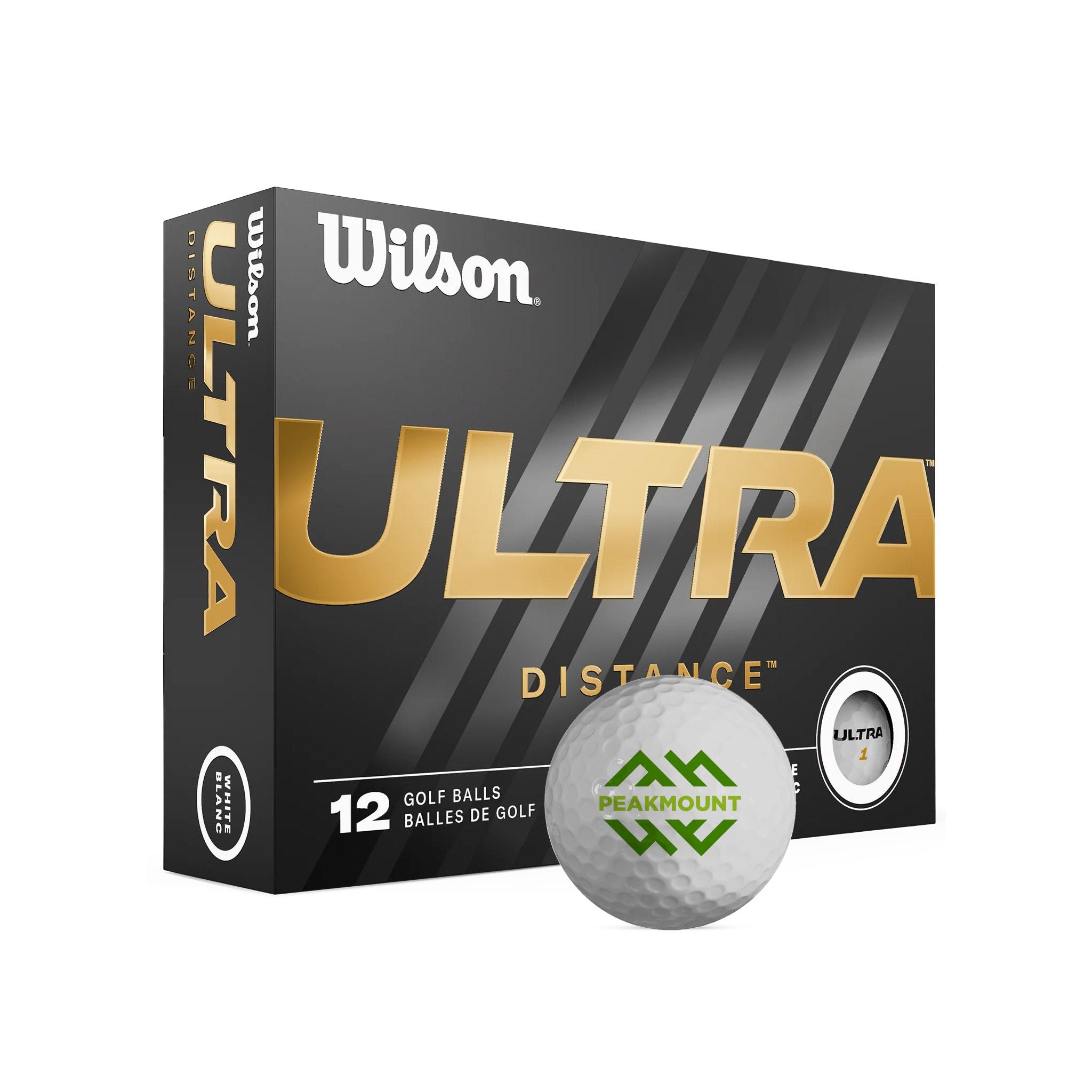 Wilson Ultra Distance Golf Balls  Imprinted with Logo (Q128222)