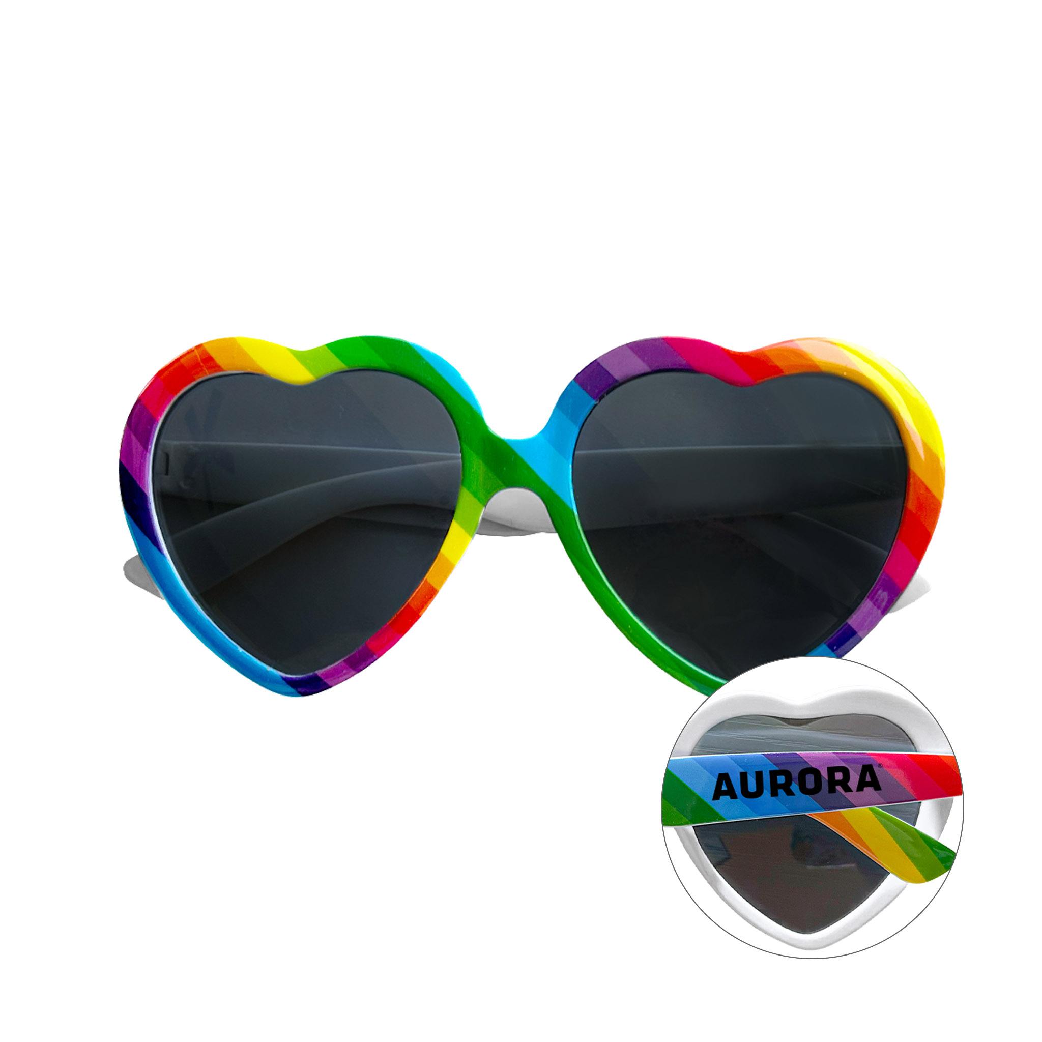 Heart Sunglasses  Imprinted with Logo (Q128432)