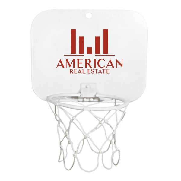 Mini Basketball Backboard  Imprinted with Logo (Q128822)