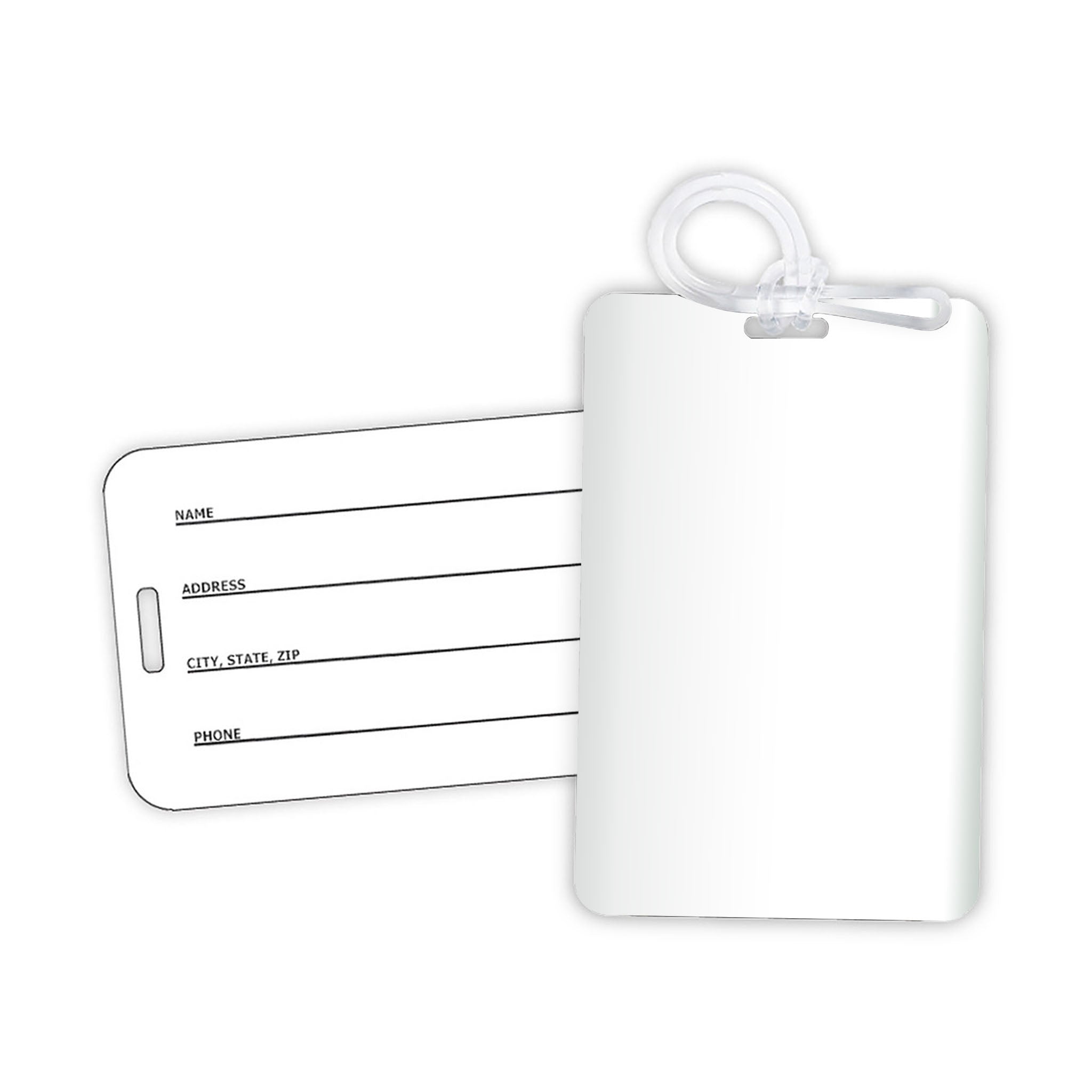 Kaleidoscope Bag Tag: 2.5 x 4 In. (Q130022)