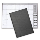Academic Monthly Desk Planners - Leatherette (Q130211)