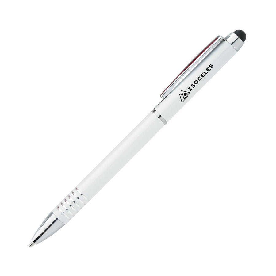 Chrome Accent Metal Twist Stylus Pens (Q130311)