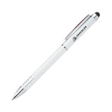 Chrome Accent Metal Twist Stylus Pens  Imprinted with Logo (Q130311)