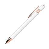 iWriter® Rose Gold - Stylus & Soft Touch Metal Ball Point Pen (Q130532)