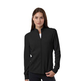 Adidas Womens Performance Textured Full-Zip Jacket (Q131632)