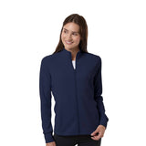 Adidas Womens Performance Textured Full-Zip Jacket (Q131632)