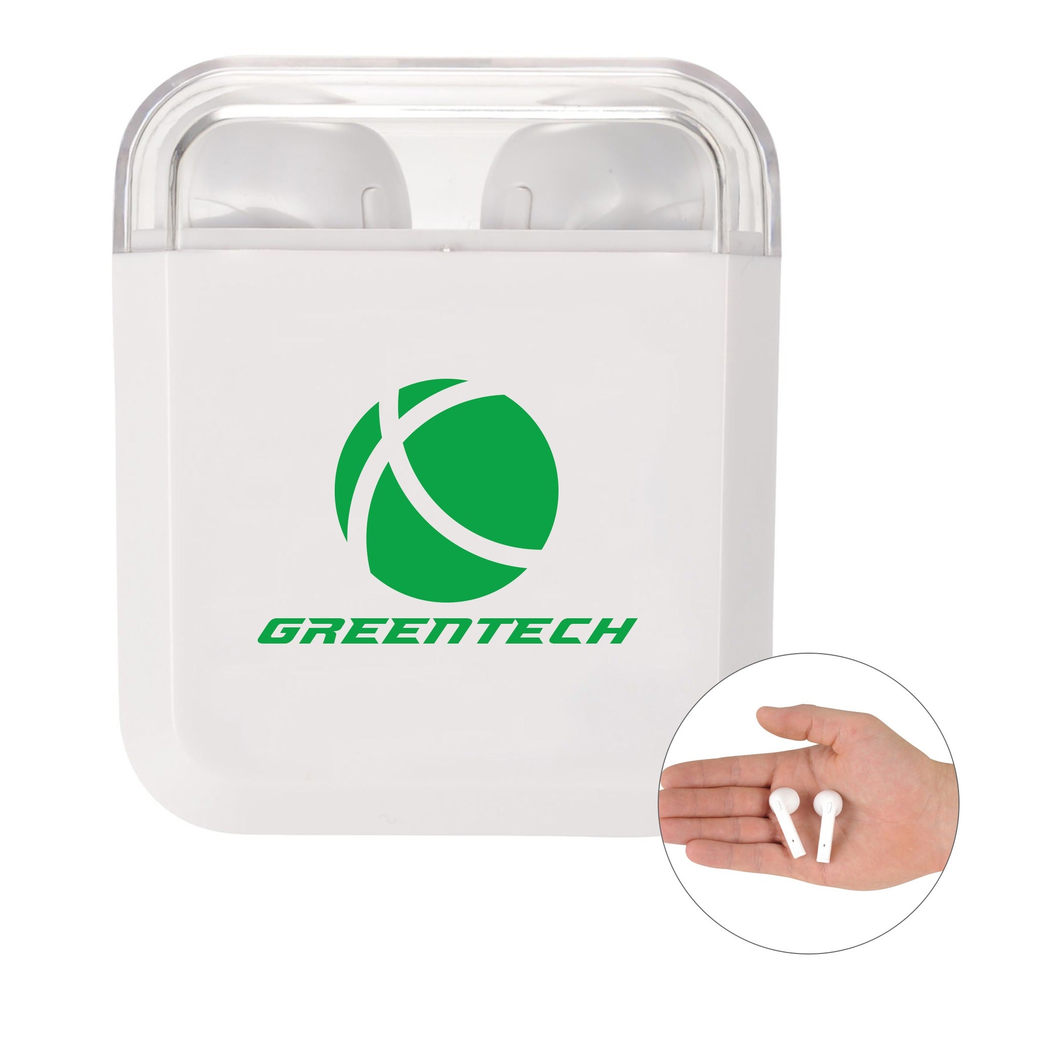 Braavos True Wireless Auto Pair Earbuds  Imprinted with Logo (Q132322)