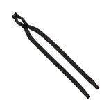 1/2" Double-Thick Cotton Trade Show Lanyard with Plastic Option Y Converter (Q13304)