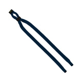 1/2" Double-Thick Cotton Trade Show Lanyard with Plastic Option Y Converter (Q13304)