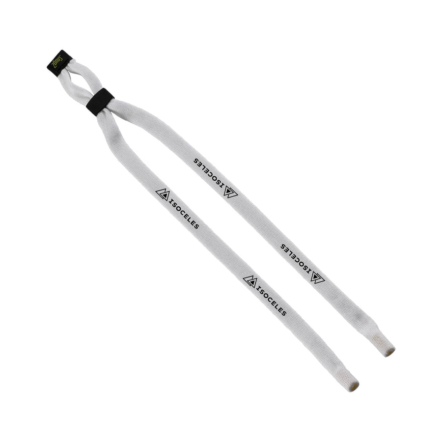 1/2" Double-Thick Cotton Trade Show Lanyard with Plastic Option Y Converter (Q13304)