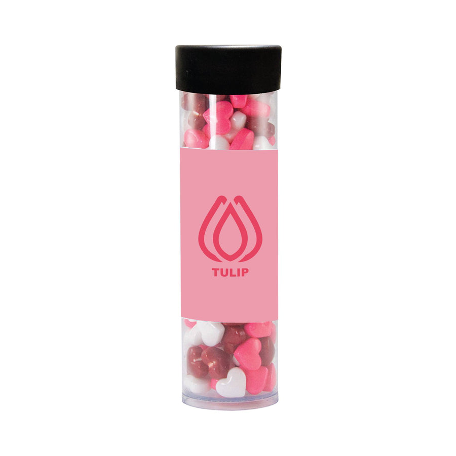 Gourmet Plastic Tube Hearts (Large) (Q133222)