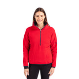 Cutter & Buck Cascade Eco Fleece Womens Pullover Jacket (Q134332)