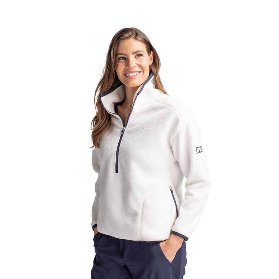 Cutter & Buck Cascade Eco Fleece Womens Pullover Jacket (Q134332)