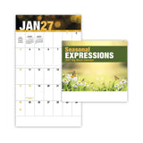 Seasonal Expressions Big Block - Stapled Calendar (Q134722)