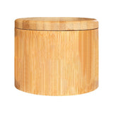 6 Oz. Round Salt Bamboo Box (Q135022)