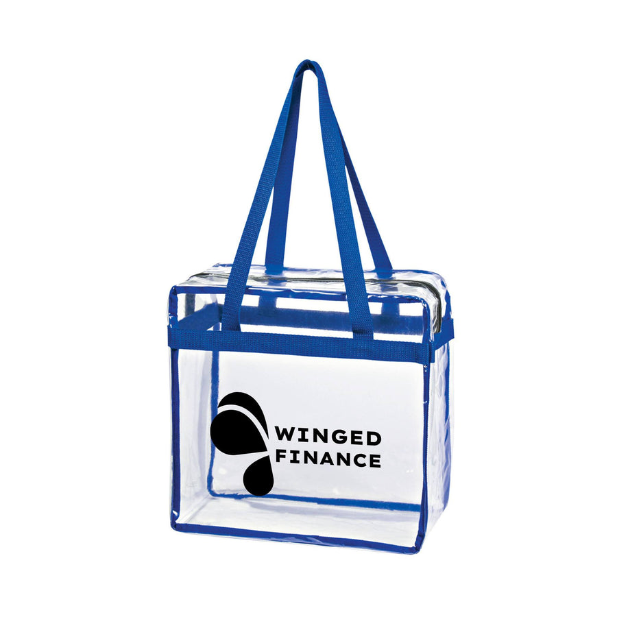 Clear EVA Tote Bag With Zipper (Q136122)