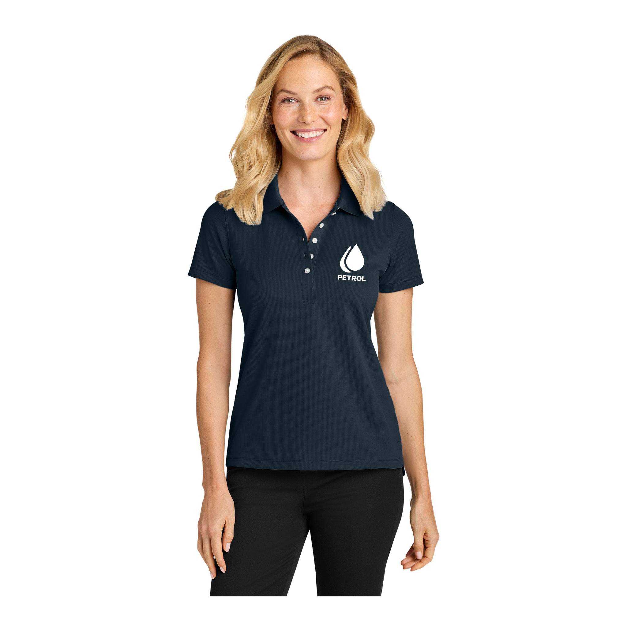 Port Authority® Women’s Dry Zone® Stain-Release Grid Polo  Imprinted with Logo (Q137532)