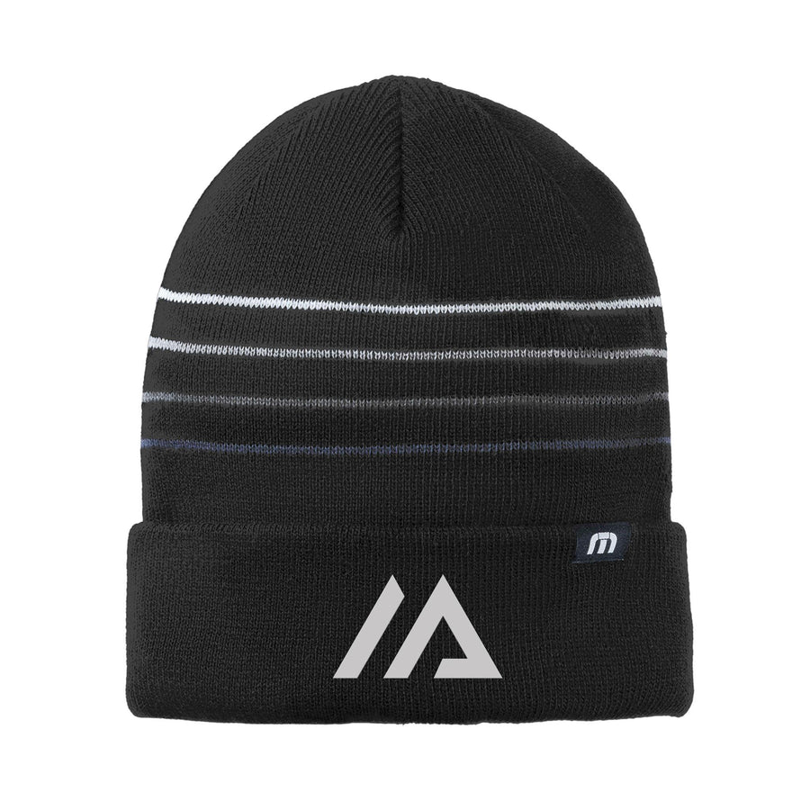 TravisMathew Striped Cuffed Beanie (Q139722)