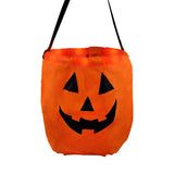 LED Pumpkin Trick-Or-Treat Halloween Bag (Q140222)