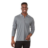 Elevate Men's MORI Long Sleeve Polo (Q143322)