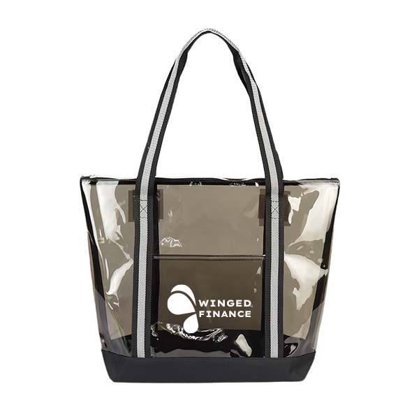 Anaheim Clear Tote  Imprinted with Logo (Q144022)