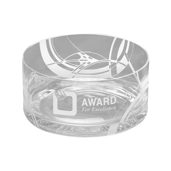 Sea Whisper Bowl Award  Imprinted with Logo (Q144122)