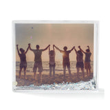 Silver Glitter Acrylic Desktop Photo Frame (Q144632)