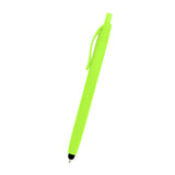 Zinnia Rubberized Pen With Stylus (Q145122)