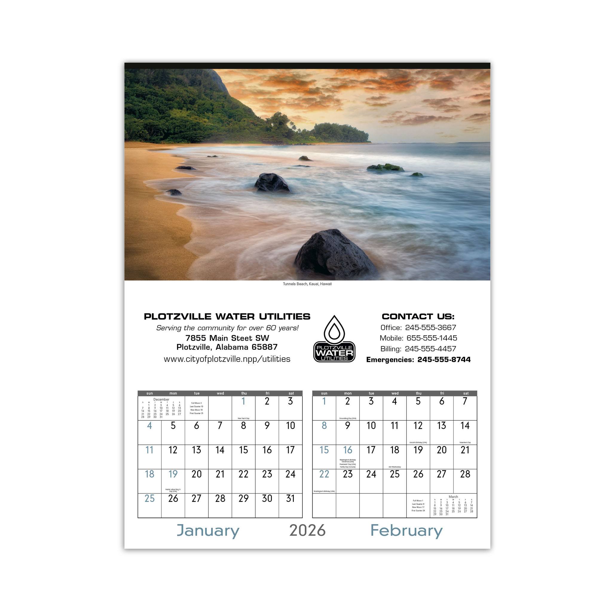 Scenes of America Calendar (Q145722)