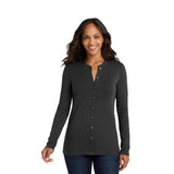 Port Authority® Ladies Concept Stretch Button-Front Cardigan (Q148922)
