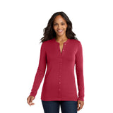 Port Authority® Ladies Concept Stretch Button-Front Cardigan (Q148922)