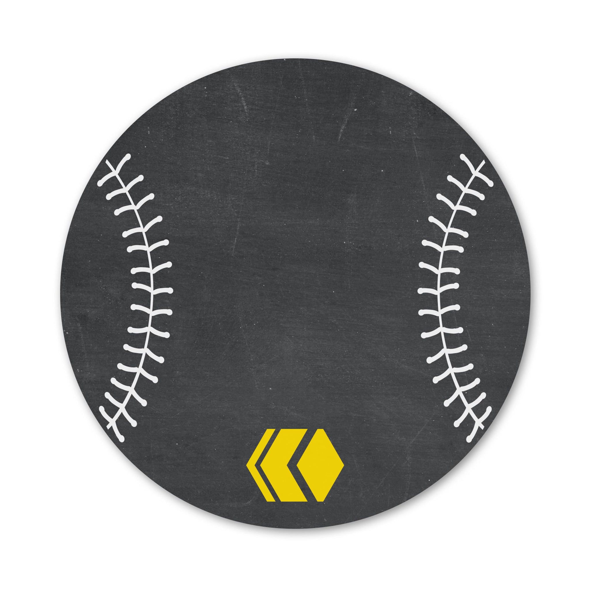 Circle Chalkboard Adhesive  Imprinted with Logo (Q149222)