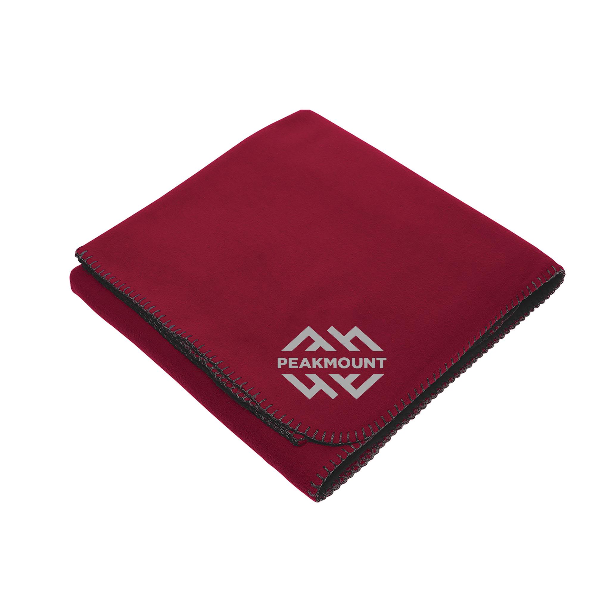 Polyester Fleece Stadium Blanket  Imprinted with Logo (Q149311)